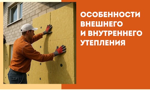 Какие особенности внешнего и внутреннего утепления в Невинномысске
