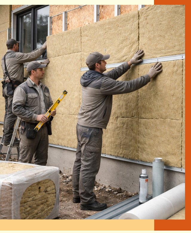 Утепление дома из SIP панелей в Невинномысске от 6342 руб./м² под ключ | ТепломастерНвн