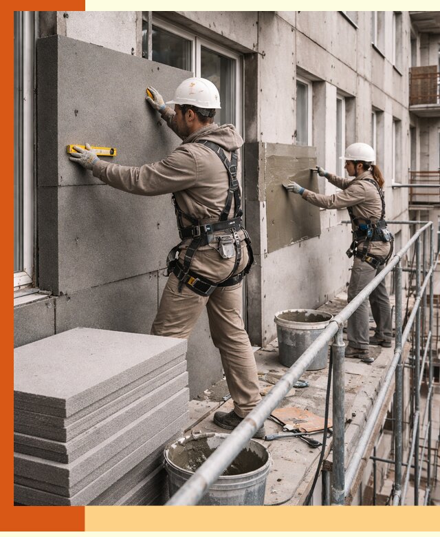 Утепление квартиры снаружи под ключ в Невинномысске