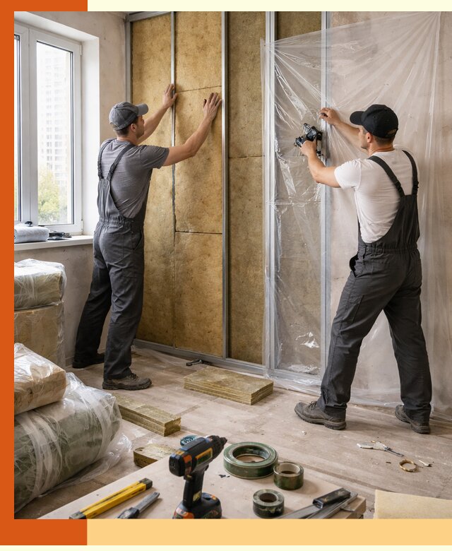 Утепление квартиры изнутри профессионально в Невинномысске