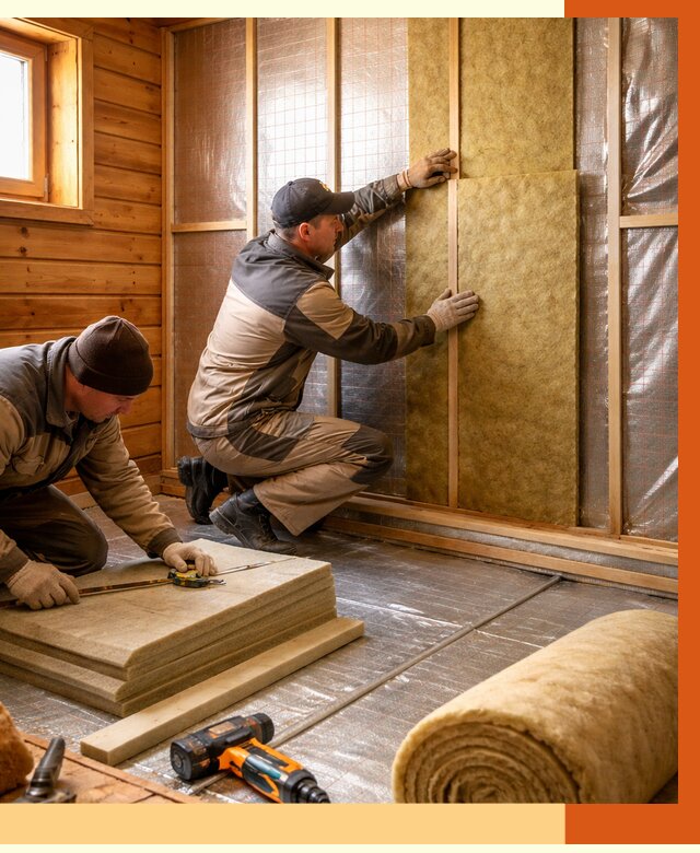 Утепление бани изнутри в Невинномысске под ключ от 4296 руб./м² | ТепломастерНвн