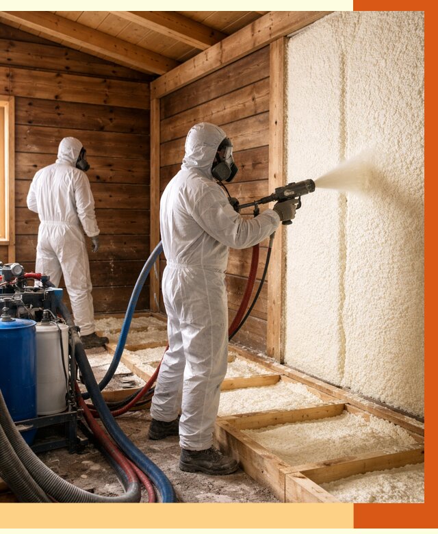 Утепление бани ппу в Невинномысске под ключ от 4296 руб./м2 | ТепломастерНвн - напыление и монтаж ппу