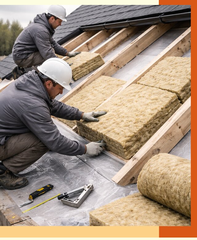 Утепление крыши в Невинномысске от 1892 руб./м2 — комплексное утепление кровли | ТепломастерНвн