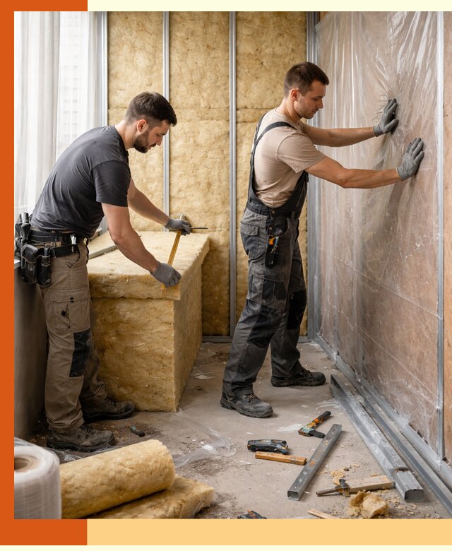 Профессиональное утепление лоджии в Невинномысске эффективно и надежно