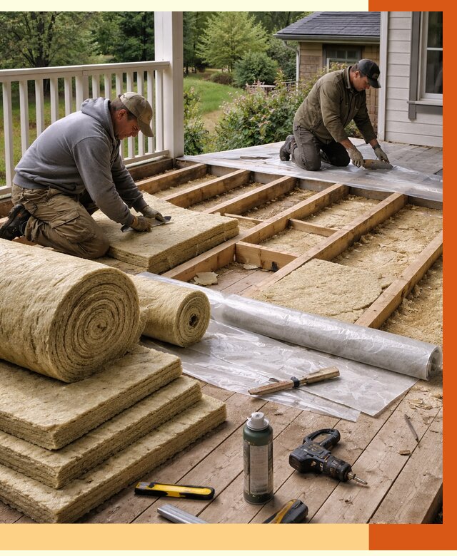 Утепление террасы в Невинномысске от 4296 руб./м2 — утеплить террасу под ключ | ТепломастерНвн