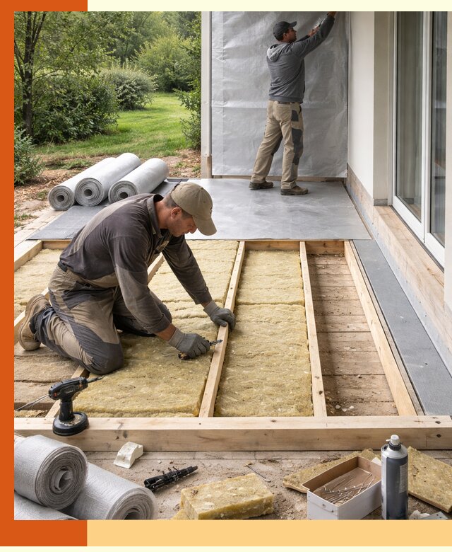 Утепление террасы в Невинномысске — тепло и защита круглогодично