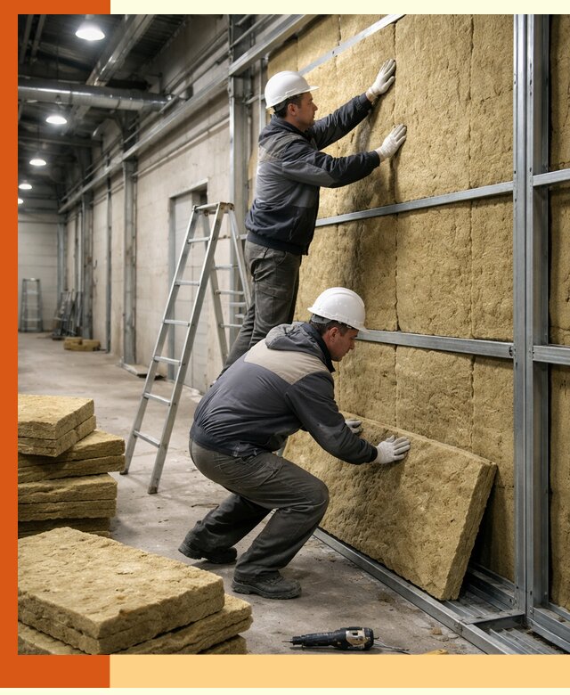 Утепление цеха под ключ в Невинномысске с гарантией качества