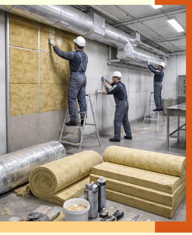 Утепление пищевого цеха в Невинномысске от 12786 руб./м² — комплексно под ключ | ТепломастерНвн