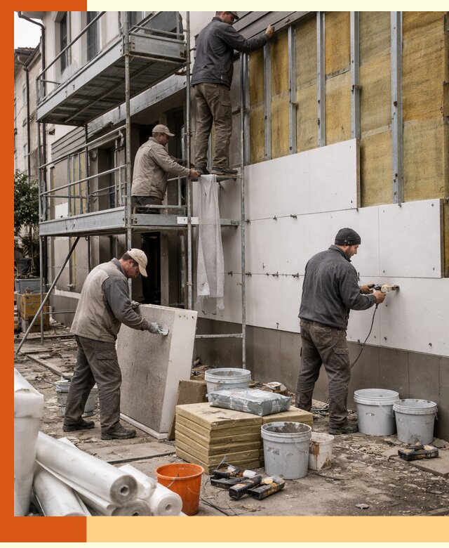 Утепление гостиницы под ключ в Невинномысске с гарантией качества