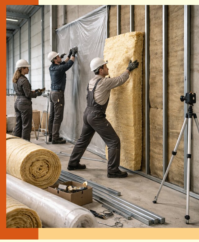 Утепление складского терминала в Невинномысске профессионально и надёжно