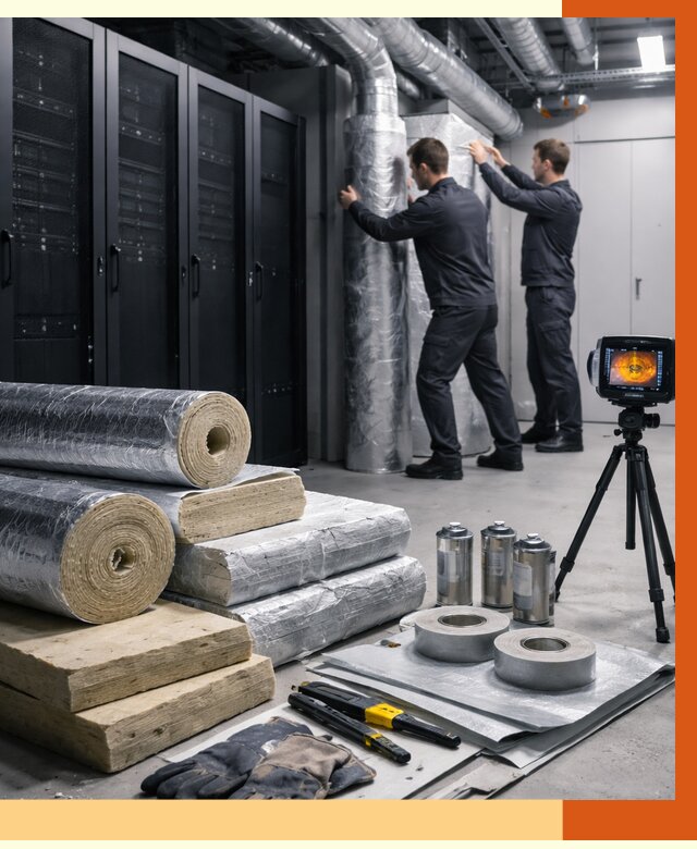 Утепление серверной в Невинномысске от 8695 руб./м² — комплексно под ключ | ТепломастерНвн