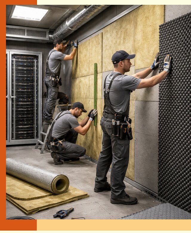 Утепление серверной комнаты профессионально в Невинномысске