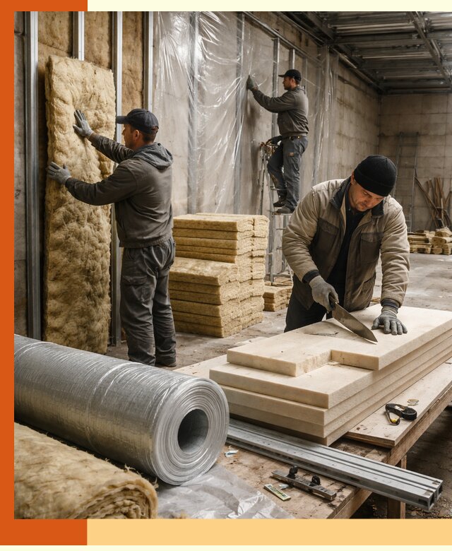 Утепление торгового склада в Невинномысске с энергоэффективными решениями