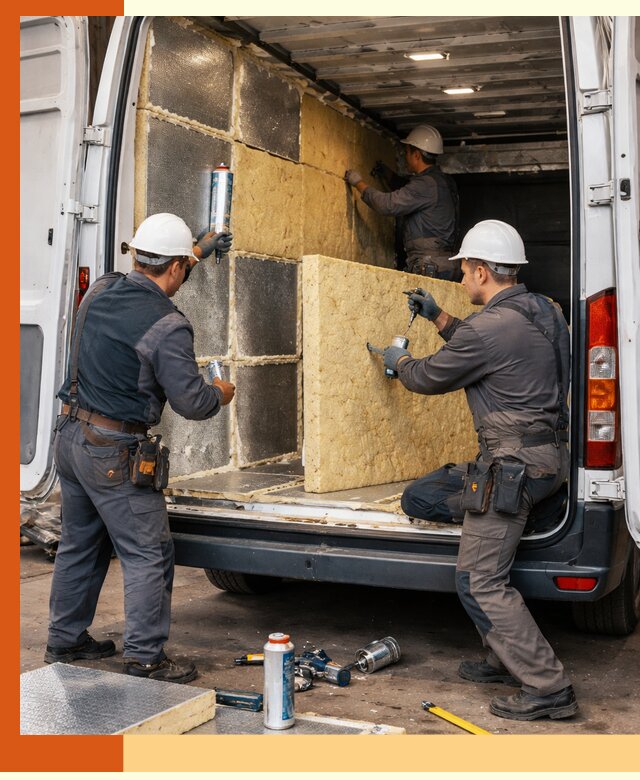 Утепление фургона-рефрижератора в Невинномысске для сохранения температуры