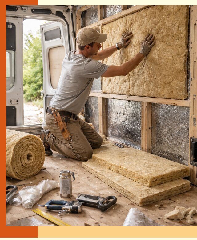 Утепление кемпера под ключ в Невинномысске с гарантией качества