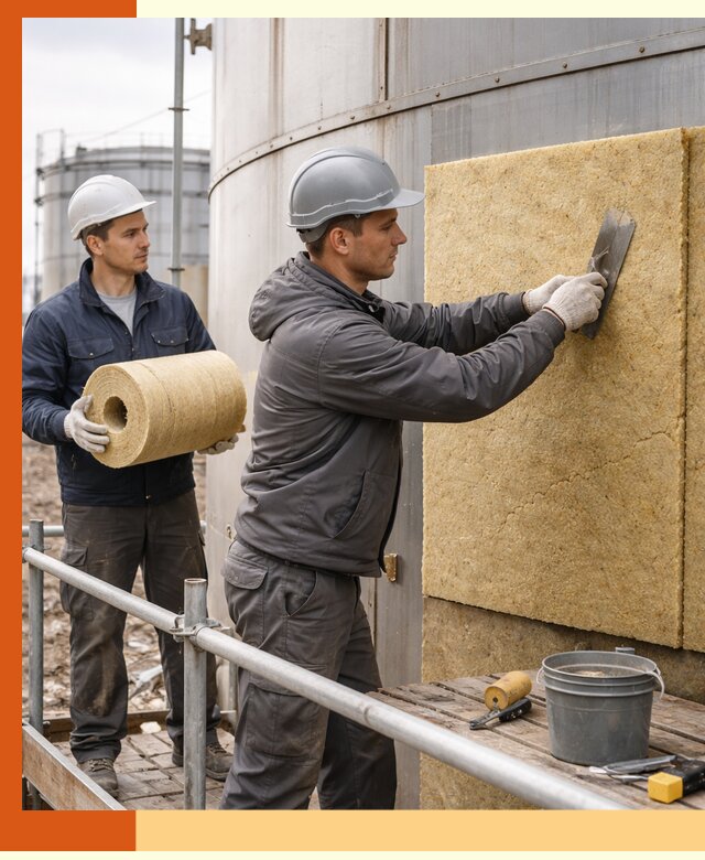 Профессиональное утепление резервуара и теплоизоляция в Невинномысске