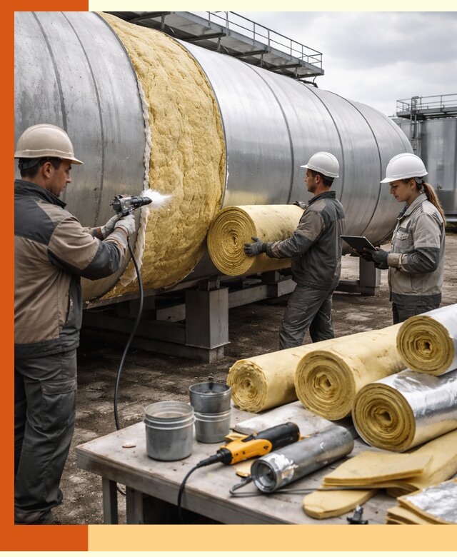 Утепление цистерны в Невинномысске — утеплители и монтаж под ключ