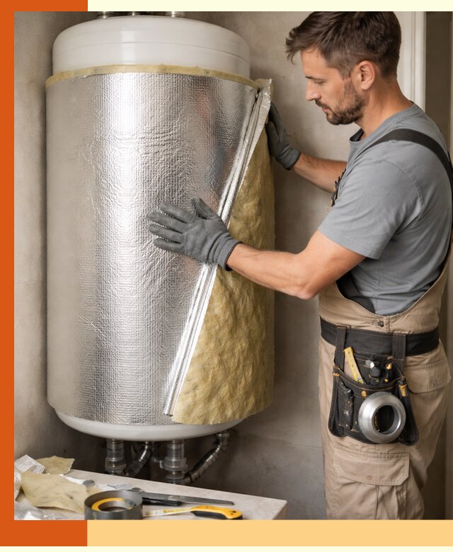 Утепление бойлера в Невинномысске для снижения теплопотерь и экономии энергии