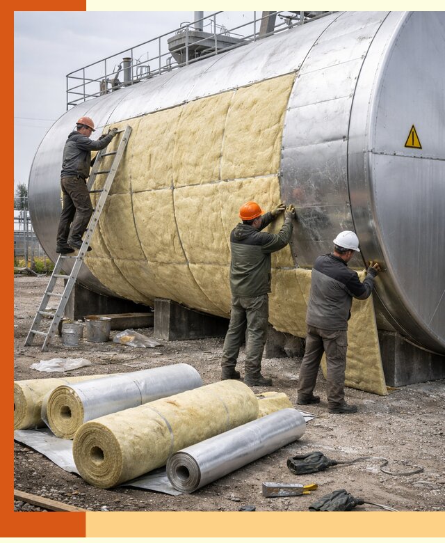 Утепление резервуаров с топливом в Невинномысске надежно и экономично