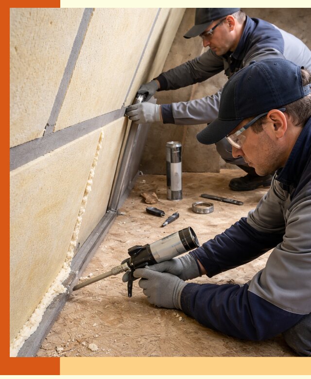 Герметизация стыков ППУ в Невинномысске — надежное уплотнение швов