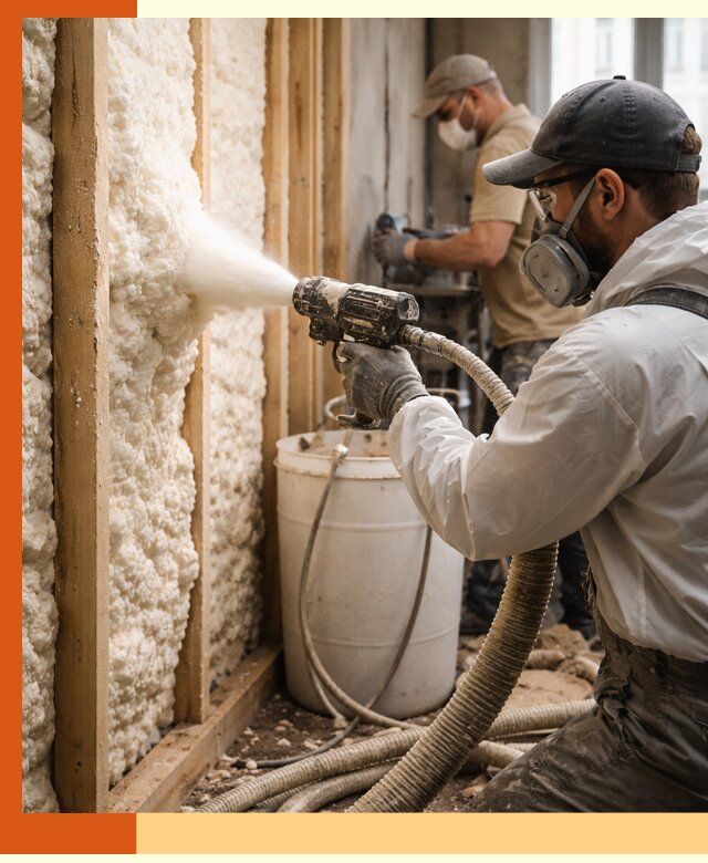 Утепление пеноизолом жилых и коммерческих объектов в Невинномысске