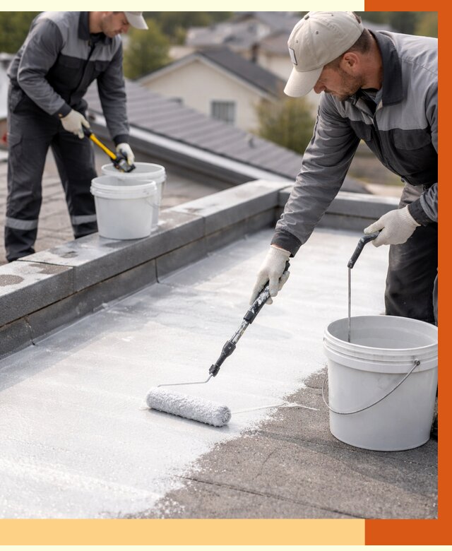 Утепление кровли жидкой теплоизоляцией в Невинномысске от 2199 руб./м2 | ТепломастерНвн