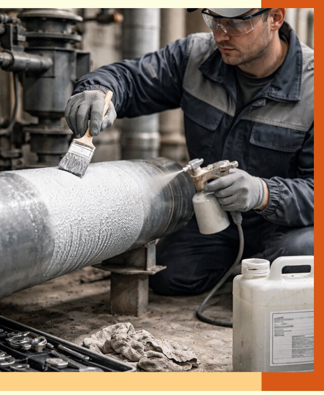 Утепление оборудования жидкой теплоизоляцией в Невинномысске от 4603 руб. | ТепломастерНвн