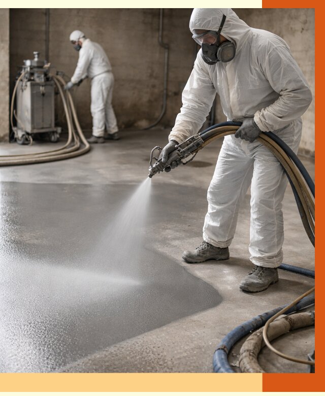 Гидроизоляция полимочевиной в Невинномысске от 8695 руб/м² — напыление полимерной гидроизоляции | ТепломастерНвн