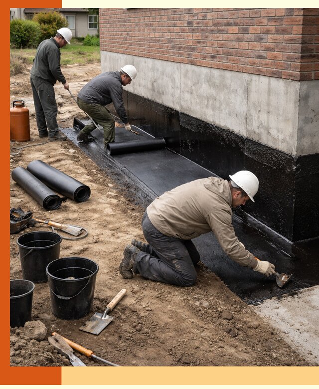 Гидроизоляция фундамента в Невинномысске: надежная защита строений