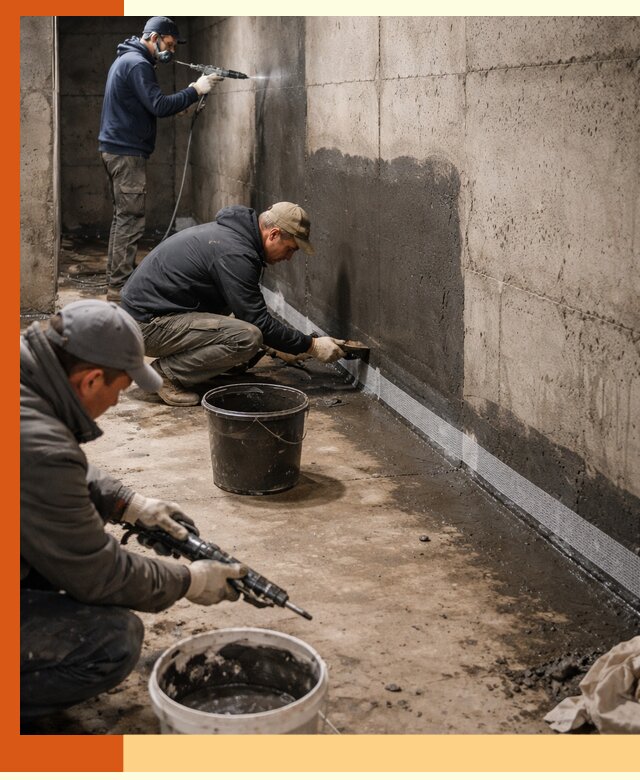 Гидроизоляция подвала в Невинномысске — комплексная защита от влаги