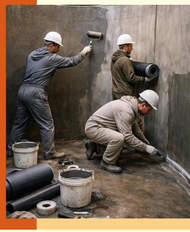 Гидроизоляция резервуара профессионально в Невинномысске