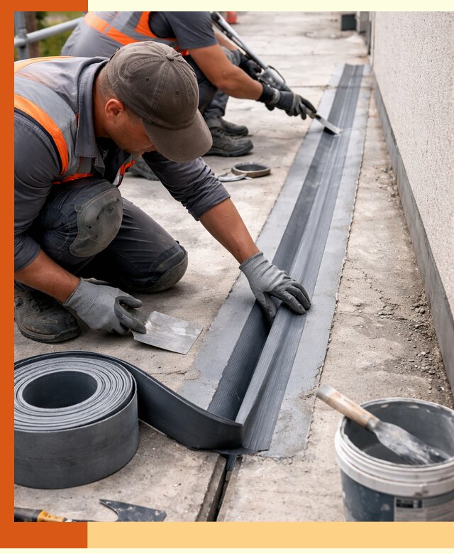 Гидроизоляция деформационного шва в Невинномысске профессионально и надежно