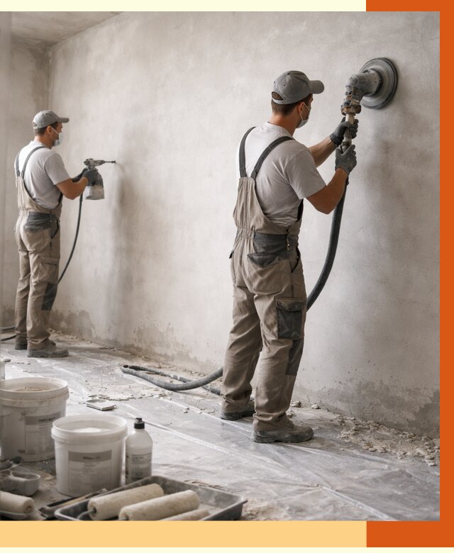 Подготовка поверхности под напыление в Невинномысске от 1227 руб. — ТепломастерНвн