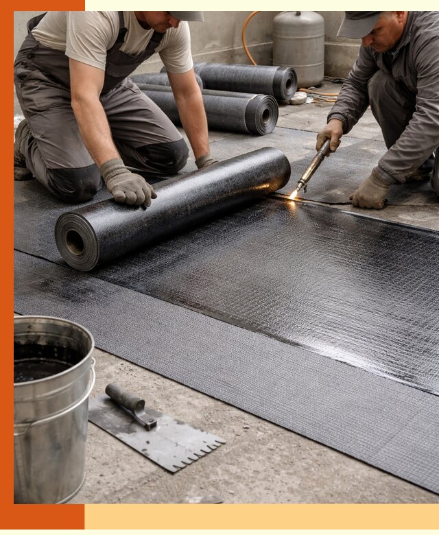 Монтаж гидроизоляционной мембраны в Невинномысске для зданий и конструкций