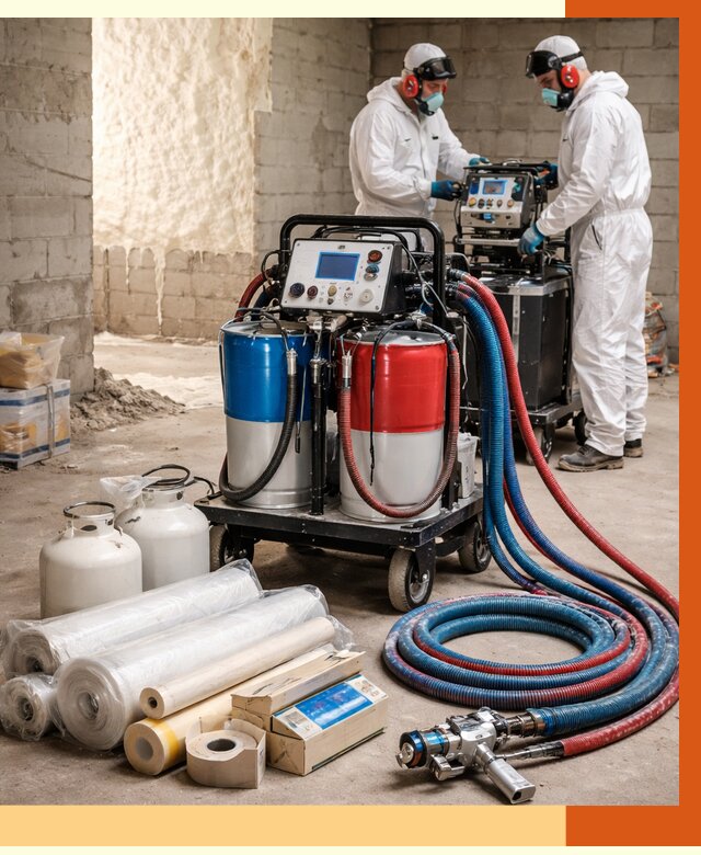 Аренда установки для напыления ППУ в Невинномысске от 35802 руб. | ТепломастерНвн